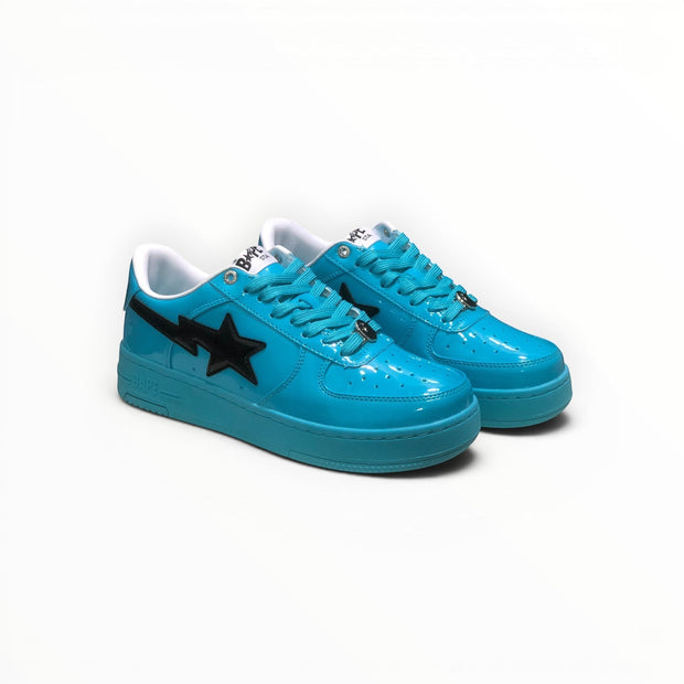 A Bathing Ape BAPE STA women's low-top sneakers in Blue/Black, product view 1