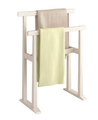Curtains, mats and towel rails