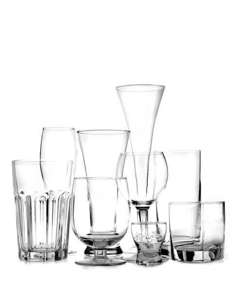 Verres, tasses et carafes