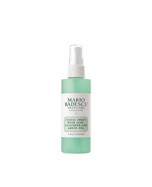Crème solaire en spray pour le visage