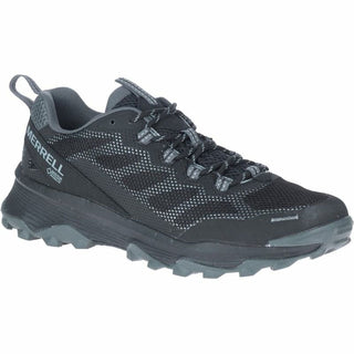 Top view of Merrell Speed Strike GORE-TEX black trainers