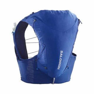 Salomon ADV Skin 12 Running Vest - Blue front view