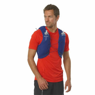 Salomon ADV Skin 12 Running Vest - Blue front view
