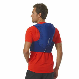 Salomon ADV Skin 12 Running Vest - Blue front view