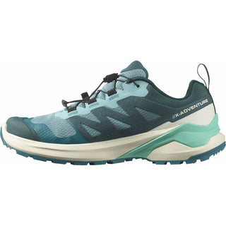 Side view of Salomon sports trainers for women