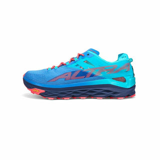 "Durable blue Altra Mont Blanc running shoes"

