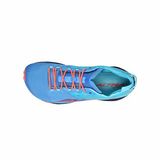 "Durable blue Altra Mont Blanc running shoes"

