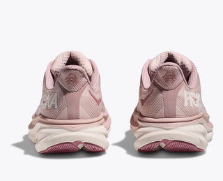 WOMEN HOKA CLIFTON 9 RUNNING SHOES (Pink) - SS23