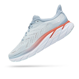 HOKA CLIFTON 8 WOMEN'S RUNNING SHOES - Blue Fog/Plein Air