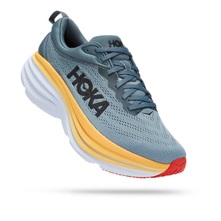 HOKA BONDI 8 MEN'S RUNNING SHOES - (GOBLIN BLUE / MOUNTAIN SPRING)