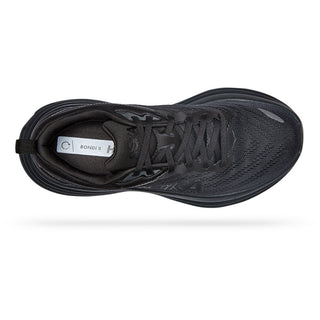 HOKA BONDI 8 WOMEN'S RUNNING SHOES - (Black) SS23