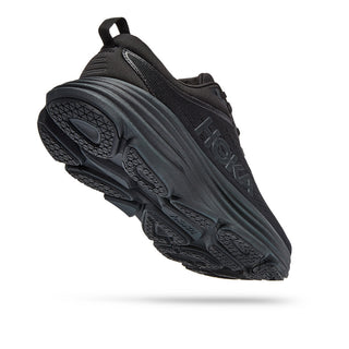 HOKA BONDI 8 WOMEN'S RUNNING SHOES - (Black) SS23