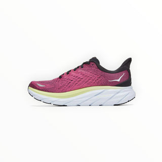 HOKA CLIFTON 8 WOMEN'S RUNNING SHOES - Blue Graphite/Ibis Rose