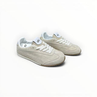 FWSports Shoes Alo Yoga Sunset beige low-top lifestyle sneakers with lace-up closure and cushioned interior