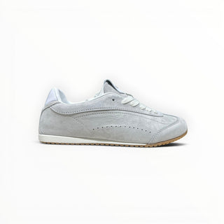 FWSports Shoes Alo Yoga Sunset grey low-top lifestyle sneakers with suede upper and classic lace-up design