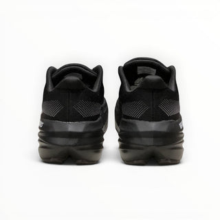 FWSports Shoes Brooks Glycerin Max Comfort women's running shoes in triple black, showing the rear heel view.