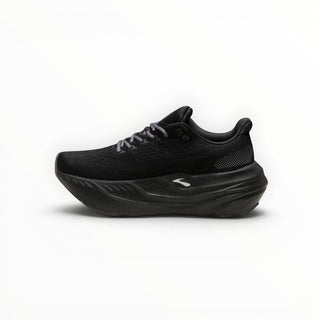 FWSports Shoes Brooks Glycerin Max Comfort womens running shoe in triple black with maximum cushioning and mesh upper