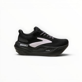 FWSports Shoes Brooks Glycerin Max Comfort men's running shoe in triple black with maximum cushioning and low-top fit.