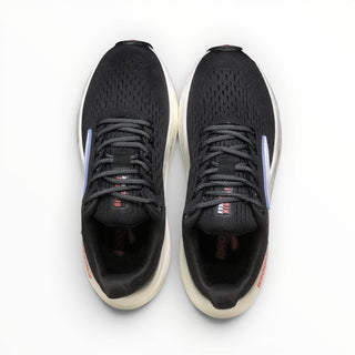 FWSports Shoes Brooks Glycerin Max Comfort womens running shoes in black and grey with maximum cushioning.