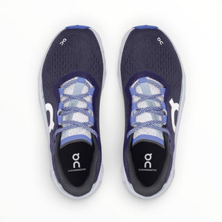 FWSports Shoes On Cloudmonster women's running shoes in lavender purple with breathable mesh and cushioned sole.