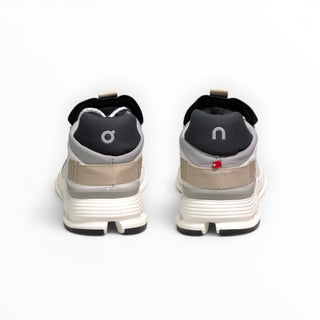 Rear view of FWSports Shoes Cloudnova women's running shoes in Bai Rousha featuring CloudTec cushioning and heel detail