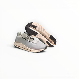 FWSports Shoes Cloudnova women's running shoes in shell powder with sock-like upper and CloudTec cushioning
