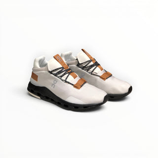 FWSports Shoes Cloudnova women's running shoes in walnut with breathable mesh upper and black CloudTec sole
