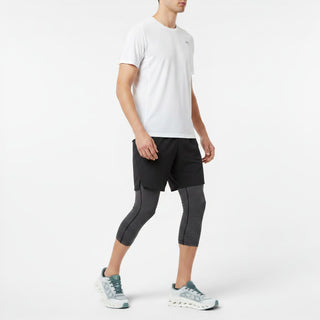 FWSports Shoes On Cloudtilt Remix men's running sneakers in sage, ice, and white with CloudTec Phase cushioning.
