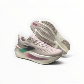 FWSports Shoes Glycerin Max 2 men's running shoes in pink with high-stack cushioning and GlideRoll rocker sole.