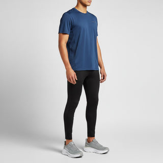 FWSports Shoes model wearing grey Hoka Clifton 10 running shoes with breathable mesh and cushioned EVA midsole