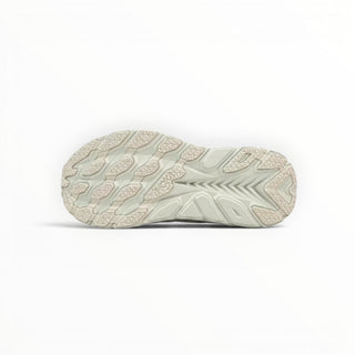 FWSports Shoes Hoka Clifton 8 women's running shoe showing the white textured rubber outsole tread pattern