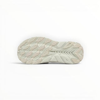 FWSports Shoes Hoka Clifton 8 men's running shoe white outsole view showing durable tread pattern and grip design.
