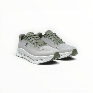 FWSports Shoes Mens On-Run Cloudtilt sneakers in grey and white with mesh upper and cushioned Cloudtec sole
