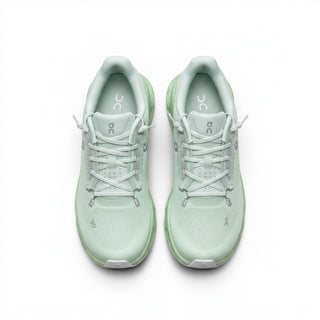 FWSports Shoes Mens On-Run Cloudtilt sneakers in light green with breathable mesh upper and speed lacing system.