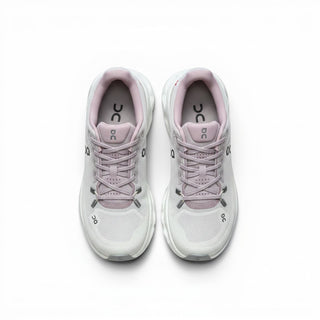 FWSports Shoes Mens On-Run Cloudtilt sneakers in purple and white with breathable mesh upper and speed laces.