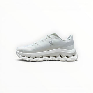 FWSports Shoes mens all white On-Run Cloudtilt sneaker with breathable mesh upper and chunky Helion superfoam sole