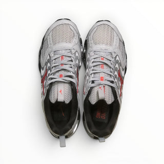 FWSports Shoes Mizuno Wave Prophecy 14S men's running shoes in white and red with breathable mesh and Infinity Wave plate.