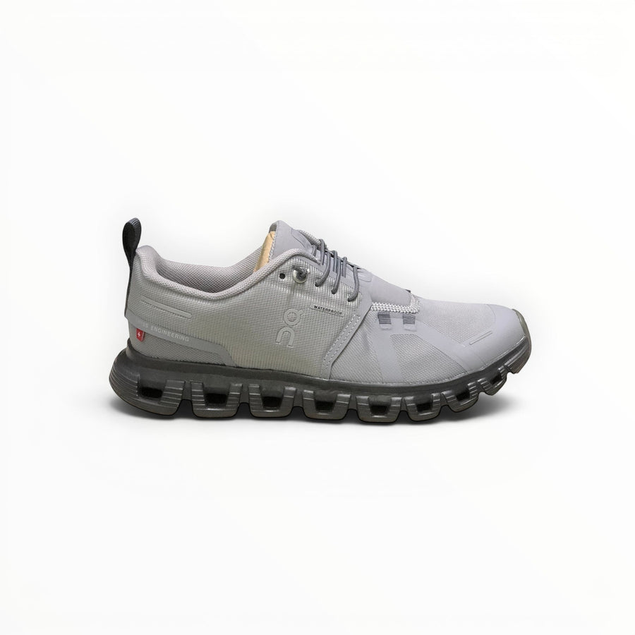 On Cloud 6 Waterproof men's shoe in Zinc/Canyon, side profile