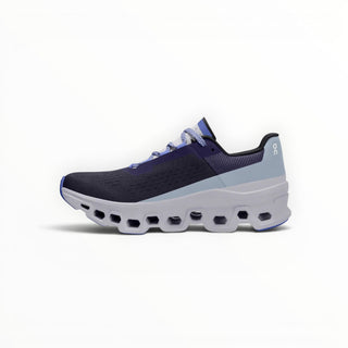 FWSports Shoes On Cloudmonster women's running shoe in lavender purple with thick CloudTec cushioning and mesh upper
