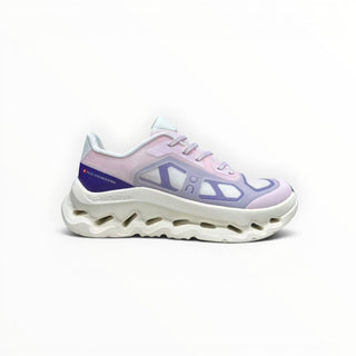 FWSports Shoes On Cloudtilt Remix men's running sneaker in pink, lavender, and purple with CloudTec Phase sole