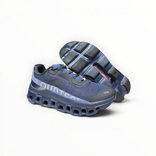 FWSports Shoes On Running Cloudmonster Void blue running shoes with mesh upper and oversized CloudTec sole