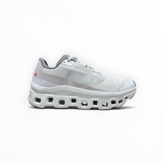 FWSports Shoes Womens On Running Cloudmonster Void running shoe in grayish purple with breathable mesh and CloudTec sole