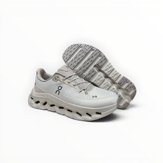 FWSports Shoes Womens On-Run Cloudtilt in brown with breathable mesh upper, rocker shape, and Helion superfoam sole.