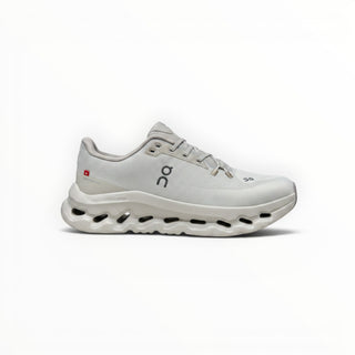 FWSports Shoes womens On-Run Cloudtilt in brown with breathable mesh upper, rocker sole, and Helion superfoam.