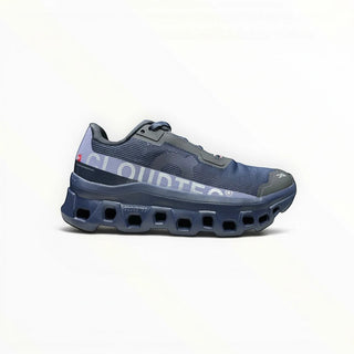 FWSports Shoes Womens On Running Cloudmonster Void running shoe in blue with mesh upper and chunky CloudTec sole