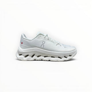 FWSports Shoes Womens On-Run Cloudtilt all white sneaker with breathable mesh upper and Helion superfoam rocker sole