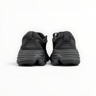 Hoka Bondi 8 men's shoe in Black/Black – product view 4