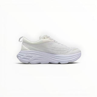 Hoka Bondi 8 men's shoe in White/White – product view 2