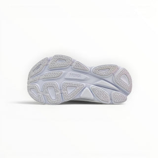 Hoka Bondi 8 men's shoe in White/White – product view 3
