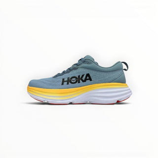 Hoka Bondi 8 women's shoe in Goblin Blue/Mountain Spring – product view 1